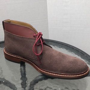 Cole Haan Brown Suede Leather Chukka Boot